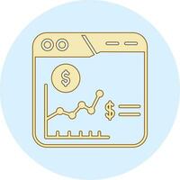 Stock Market Vector Icon