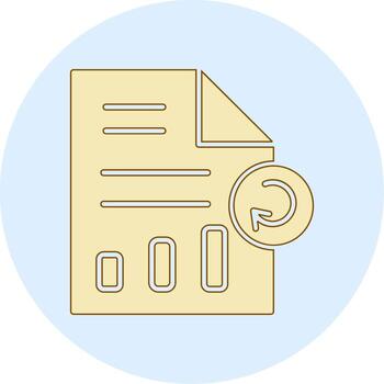 Refresh Data Vector Icon