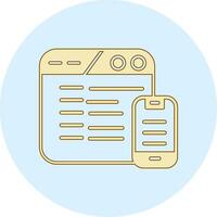 Responsive Vector Icon