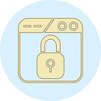 icono de vector de seguridad