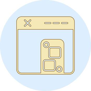 Browser Vector Icon