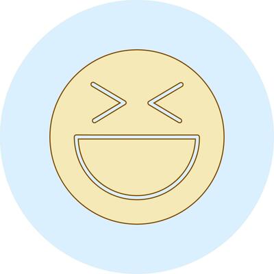 Laugh Vector Icon