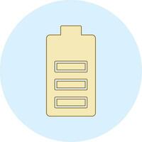 Battery Charged Vector Icon