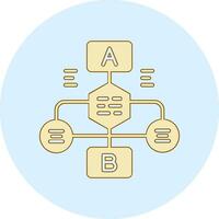 Flowchart Vector Icon
