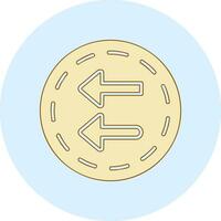 Fast Backward Vector Icon