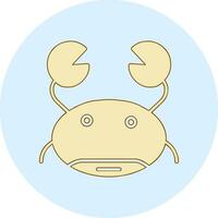 Crab Vector Icon