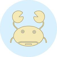 Crab Vector Icon