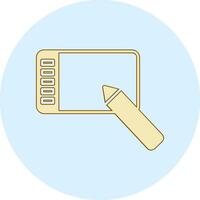 Graphic Tablet Vector Icon