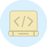 Web coding Vector Icon