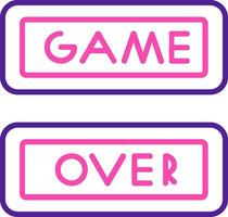 Game over Vector Icon