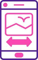 Profile Swipe Vector Icon