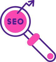 icono de vector de seo