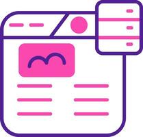 Web Hosting Vector Icon