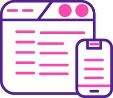 Responsive Vector Icon