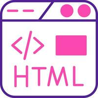 Html Vector Icon