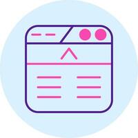 Footer Vector Icon