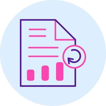 Refresh Data Vector Icon