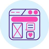 Layout  Vector Icon