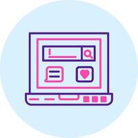 Social Media Vector Icon