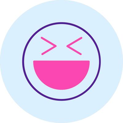Laugh Vector Icon