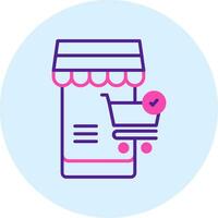 Online Store Vector Icon