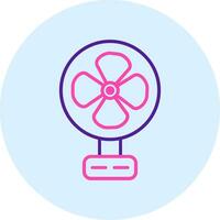 icono de vector de ventilador