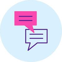 Conversation Vector Icon