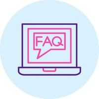 Faq Vector Icon