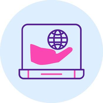 globe netwrok Vector Icon