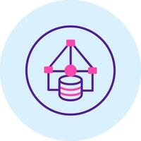 Data Model Vector Icon