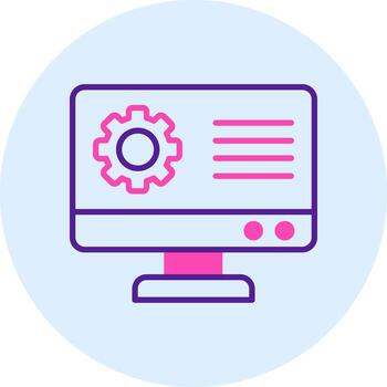 software desarrollo vector icono