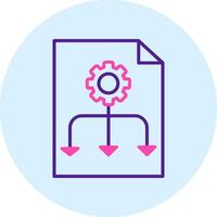 Workflow Vector Icon