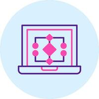 Data Model Vector Icon