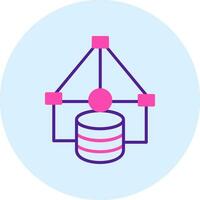 Data Flow Vector Icon