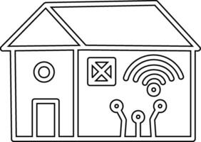 Smart House Vector Icon