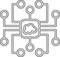 Artificial Intelligence Vector Icon
