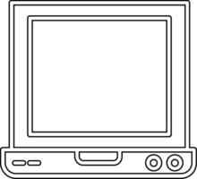 icono de vector de laptop