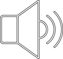 Speaker On Vector Icon