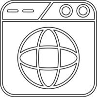 Browser Vector Icon