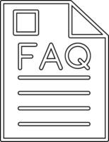 Faq Vector Icon