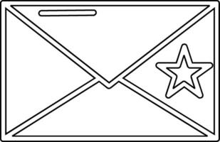 icono de vector de correo electrónico