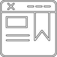 Browser Vector Icon