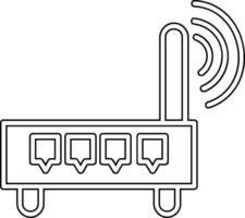 Wifi Router Vector Icon