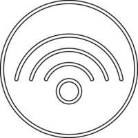 icono de vector de señal wifi