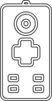 Remote Control Vector Icon