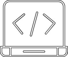 Web coding Vector Icon