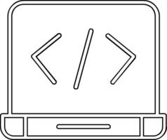 Web coding Vector Icon