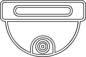 icono de vector de cctv