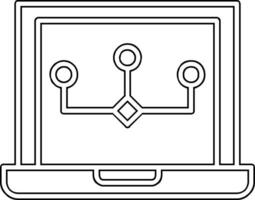 Data Modeling Vector Icon