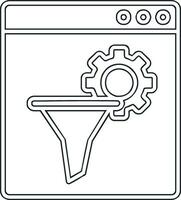 Web Maintenance Vector Icon